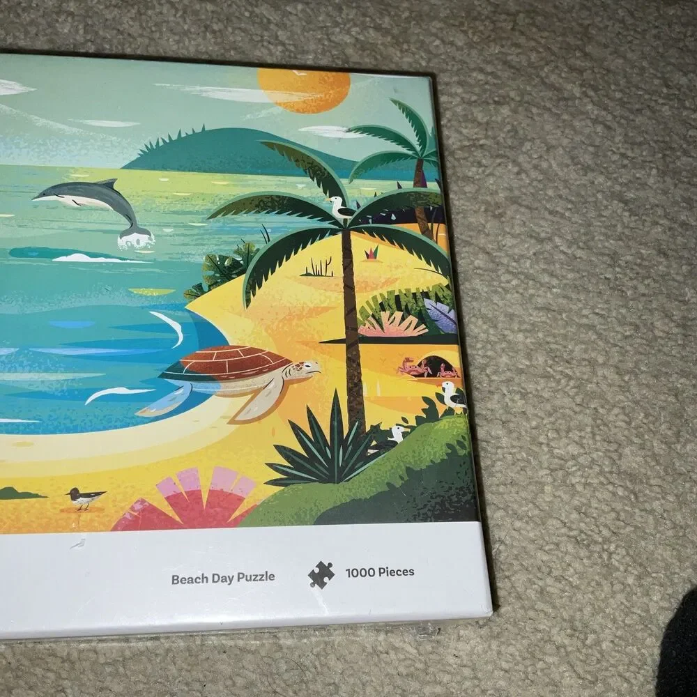 Beach Day Puzzle 1000 Pieces Jigsaw Puzzles 27.5